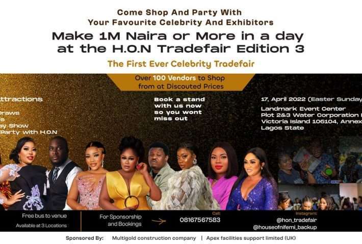 House of Nifemi (HON) Trade Fair Event Easter Edition 2022