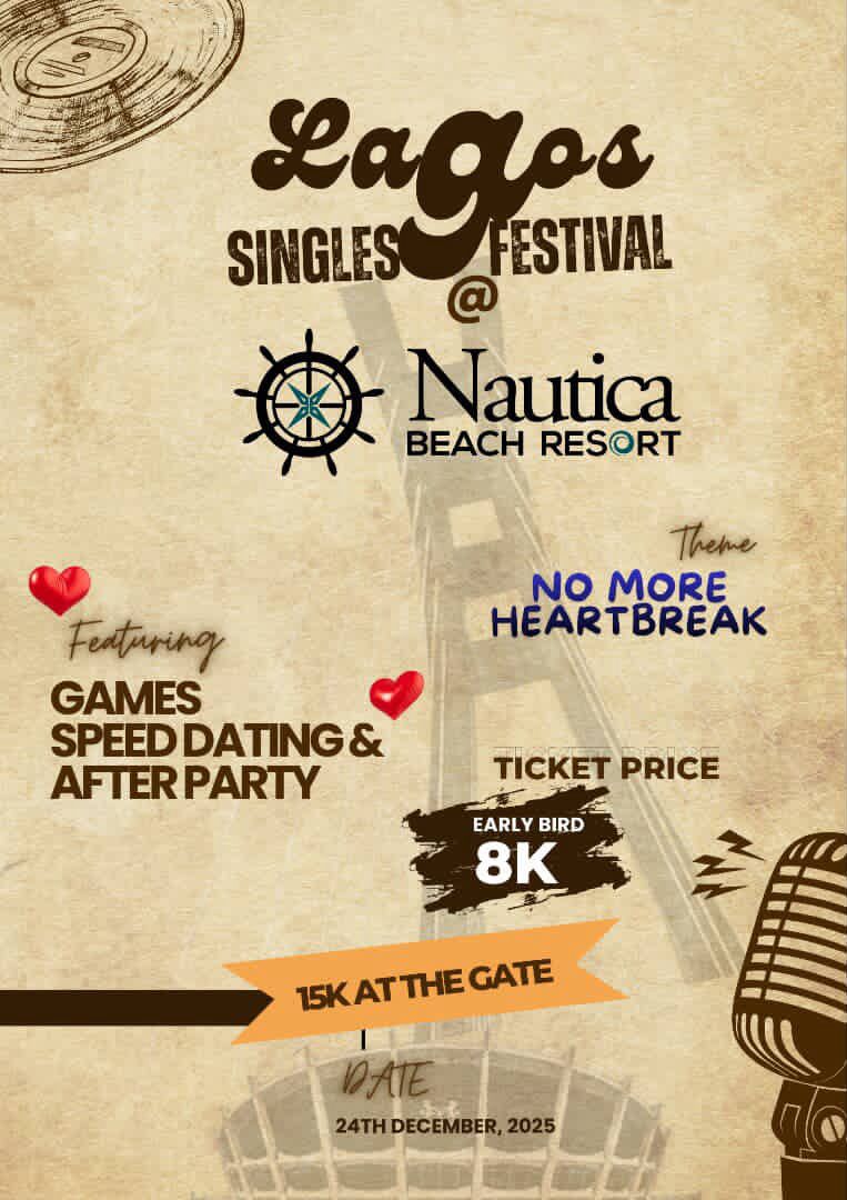 Lagos Singles Festival 2025 – No More Heartbreak