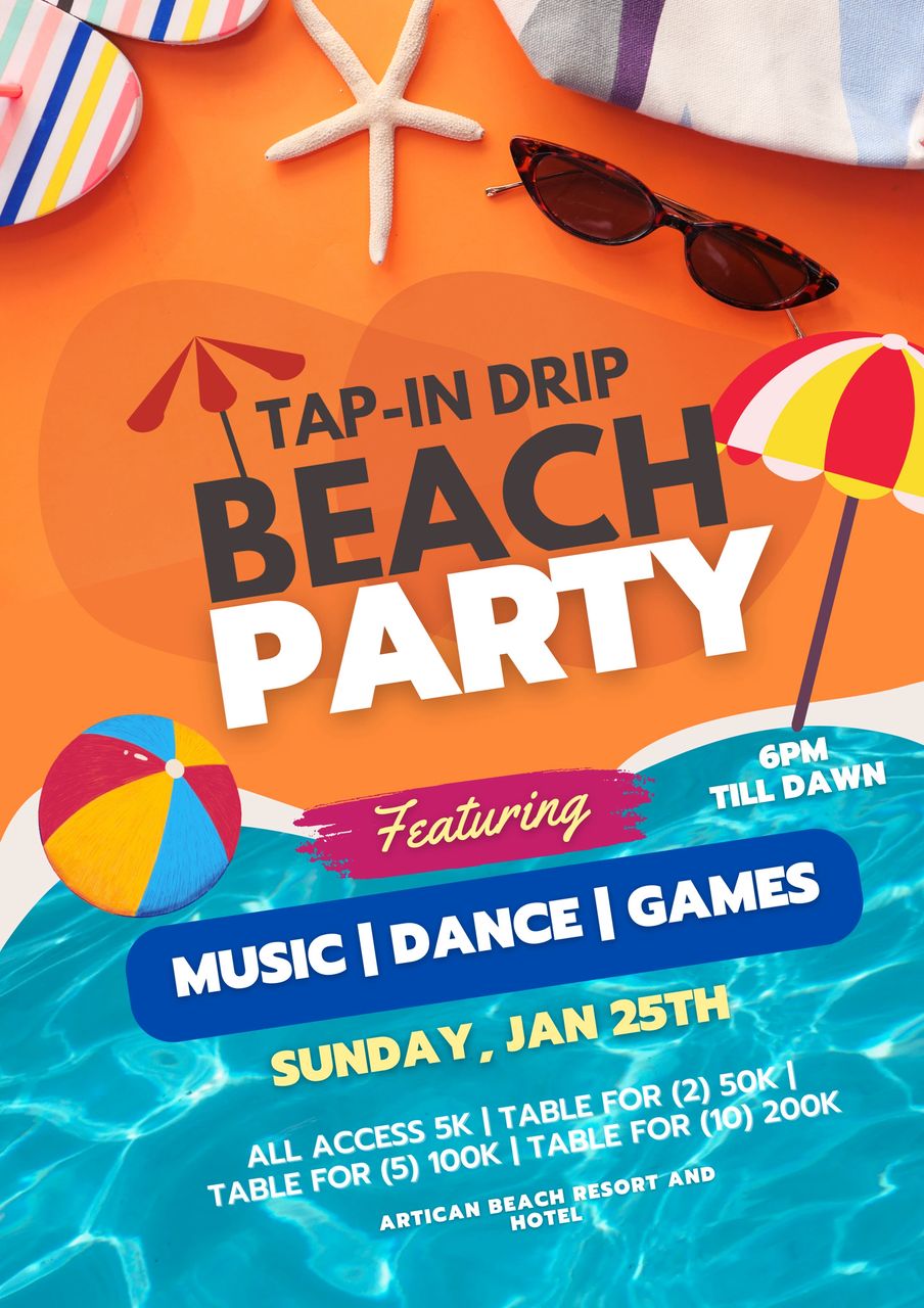 Tap-In Drip Beach Party
